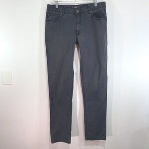 Brax Feel Good Mens‎ CADIZ Straight Leg Gray Pants Size 36x36 Actual 34x34